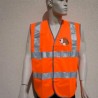 Gilet fluo bandes rétro