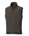 Gilet softshell vert foncé