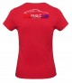 T-shirt col rond PEA Femme - Rouge