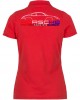 Polo Manches Courtes PEA Femme - Rouge