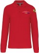 Polo Manches Longues PEA Homme - Rouge